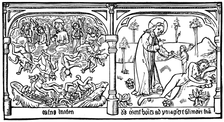 First Page of the Speculum Humanæ Salvationis First Page of the Speculum Humanæ Salvationis