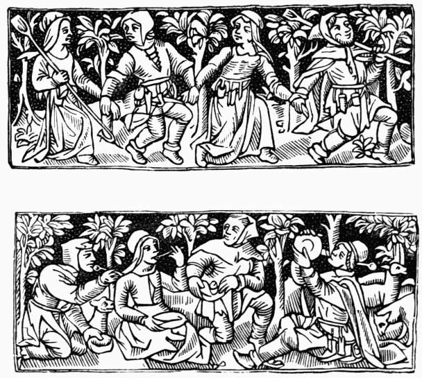 Ornaments from Heures a l'Usaige de Chartre Ornaments from Heures a l'Usaige de Chartre