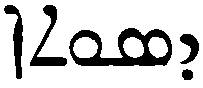 (‡ Syriac word)