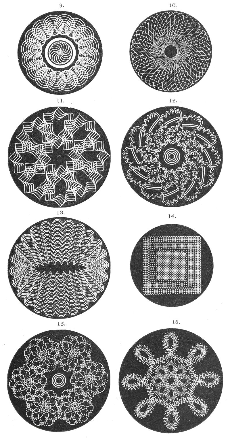 Patterns 9-16.