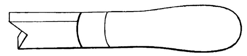 A wooden Shooting Stick