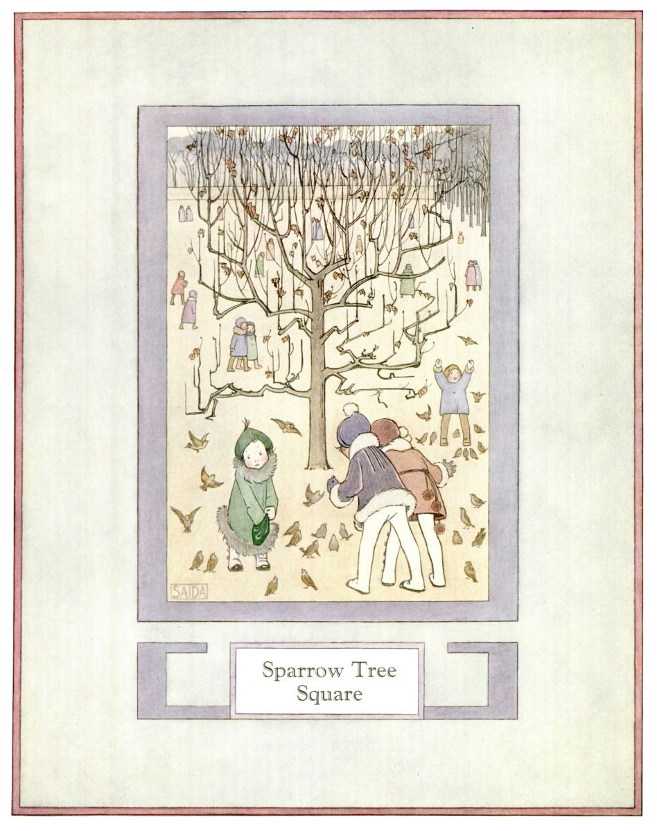 Image unavailable: Sparrow Tree Square
