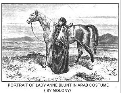 Portrait of Lady Anne Blunt in Arab Costume