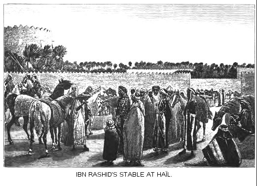 Ibn Rashid’s stable at Haïl