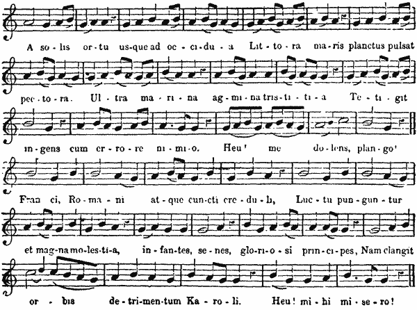 Lament for Charlemagne Lament for Charlemagne