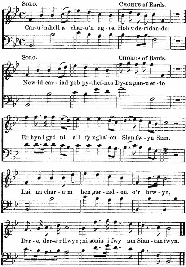 Old Welsh Song Old Welsh Song