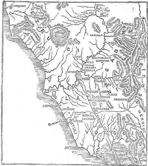 The Environs of Rome. The Environs of Rome.