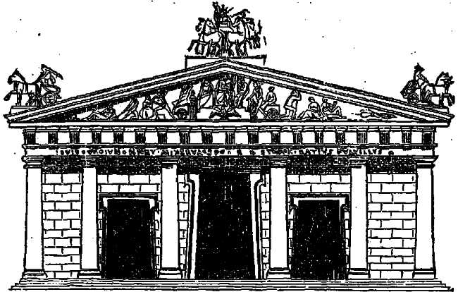 Temple of Jupiter Capitolinus restored. Temple of Jupiter Capitolinus restored.