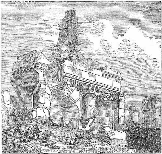 Ruins at Capua. Ruins at Capua.