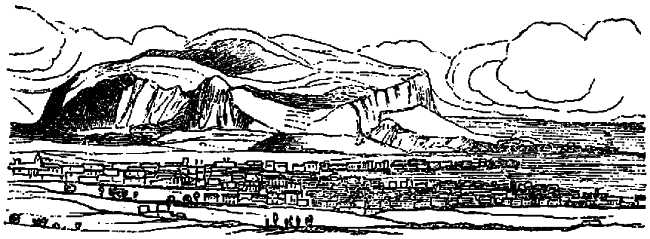 Mount Ercta in Sicily. Mount Ercta in Sicily.