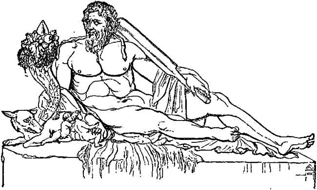 Personification of the River Tiber. Personification of the River Tiber.