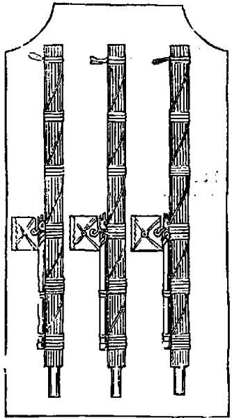 Fasces. (From the original in the Capitol at Rome.) Fasces. (From the original in the Capitol at Rome.)