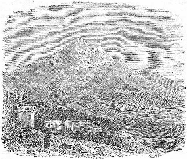 Mount Argaeus in Cappadocia. Mount Argaeus in Cappadocia.
