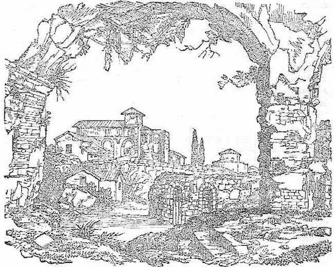 Ruins on the Esquiline. Ruins on the Esquiline.