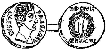 Coin of Augustus. Coin of Augustus.