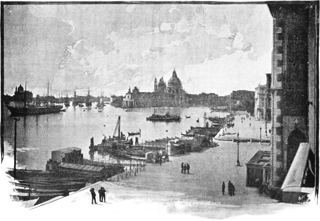 Panoramas from the Balconies of The Palazzo Dandolo (now Hotel Royal Danieli)