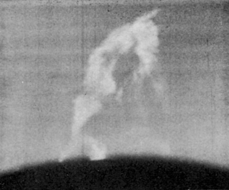 Fig. 77.—Solar prominence of March 25, 1895.—Hale.