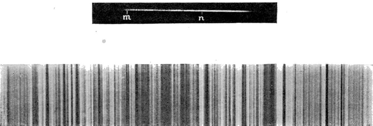 Fig. 125.—Spectrum of Pollux.—Pickering.