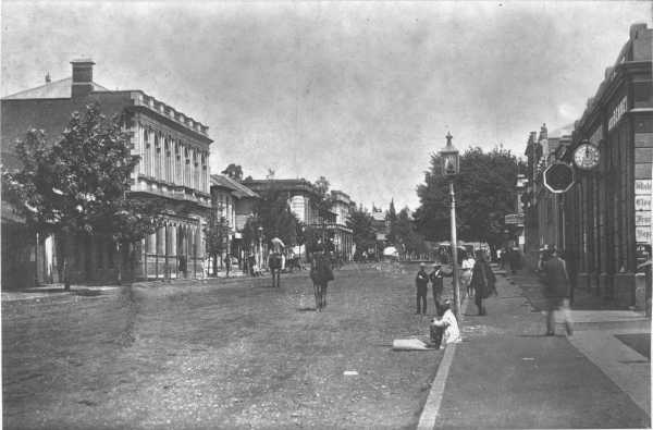 A STREET IN MARITZBURG. A STREET IN MARITZBURG.