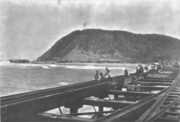 HARBOUR WORKS, DURBAN. HARBOUR WORKS, DURBAN.