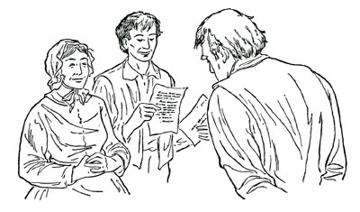 A letter arrived from John Hanks. A letter arrived from John Hanks.