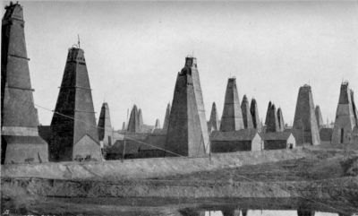 The Baku Oil Wells. The Baku Oil Wells.