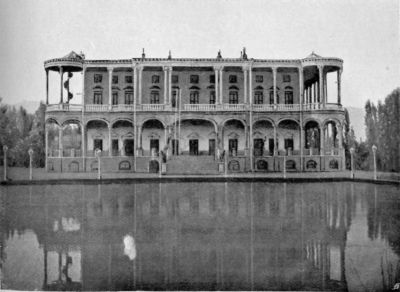 The Sadrazam's (Prime Minister's) Residence, Teheran. The Sadrazam's (Prime Minister's) Residence, Teheran.