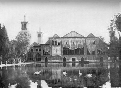 In the Shah's Palace Grounds, Teheran. In the Shah's Palace Grounds, Teheran.