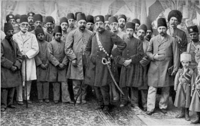 The Shah and his Suite. The Shah and his Suite.