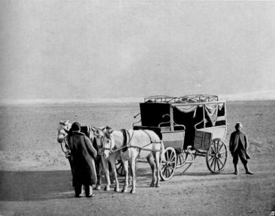 Author's Diligence between Teheran and Kum. Author's Diligence between Teheran and Kum.