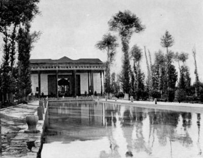 The Hall of the Forty Columns, Isfahan. The Hall of the Forty Columns, Isfahan.