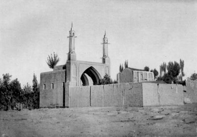The Quivering Minarets near Isfahan. The Quivering Minarets near Isfahan.