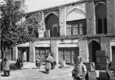 A Trade Caravanserai, Kerman. A Trade Caravanserai, Kerman.