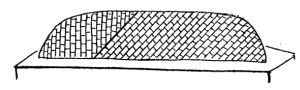Vault, shewing how Bricks are laid. Vault, shewing how Bricks are laid.