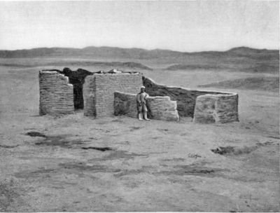 The Rest House at Sahib Chah. The Rest House at Sahib Chah.