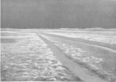 Desert covered with Gypsum, near Sotag. Desert covered with Gypsum, near Sotag.