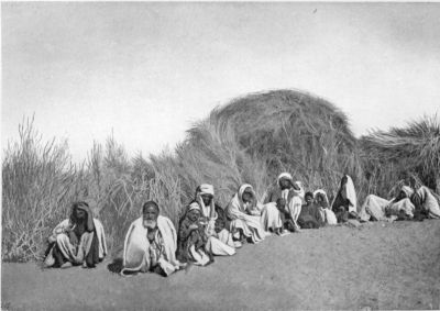 Beluch Huts thatched with Palm Leaves and Tamarisk. Beluch Huts thatched with Palm Leaves and Tamarisk.