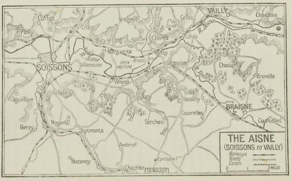 THE AISNE (SOISSONS to VAILLY) THE AISNE (SOISSONS to VAILLY)