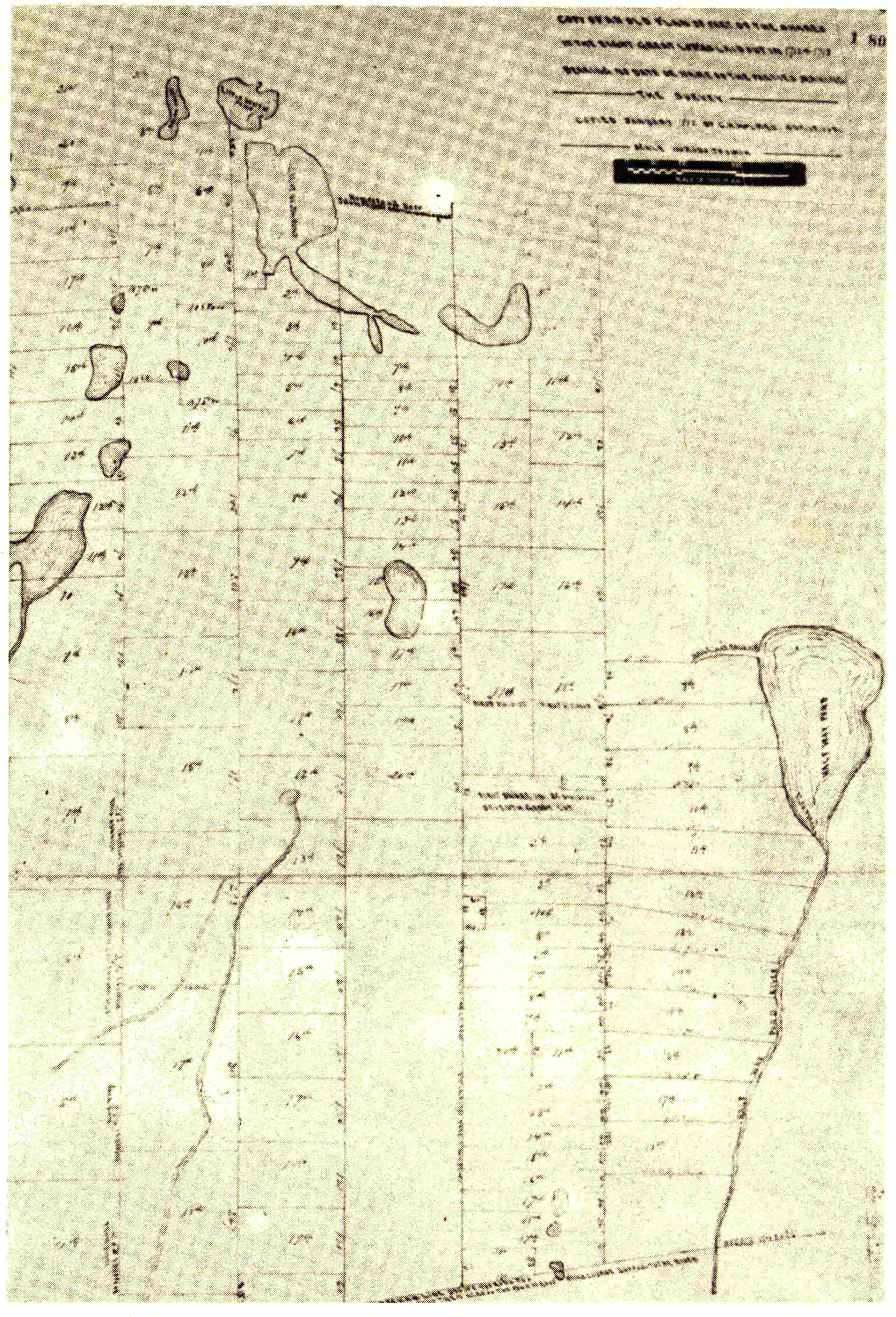 Great Lots Map, 1712-1713
