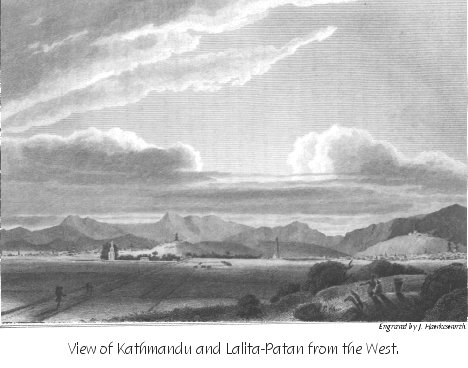 View of Kathmandu and Lalita Patan from the West