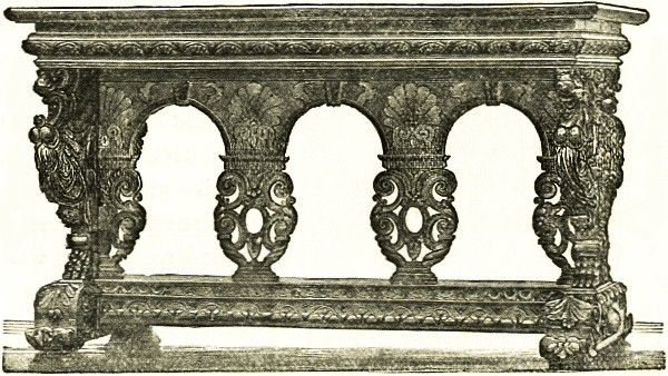 French table; sixteenth century French table; sixteenth century