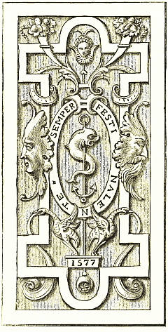 French panel; 1577 French panel; 1577