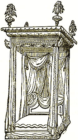 Bedstead at Hampton Court Bedstead at Hampton Court