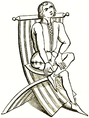 Folding chair; fifteenth century Folding chair; fifteenth century