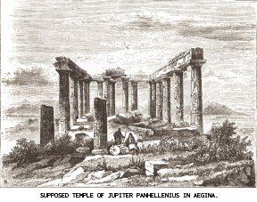 Supposed Temple of Jupiter Panhellenius in Ægina