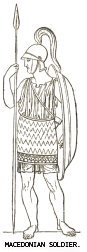 Macedonian soldier