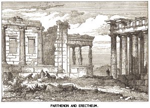 Parthenon and Erectheum