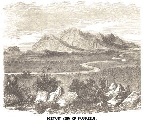 Distant view of Parnassus