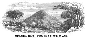 Sepulchral mound, known as the Tomb of Ajax