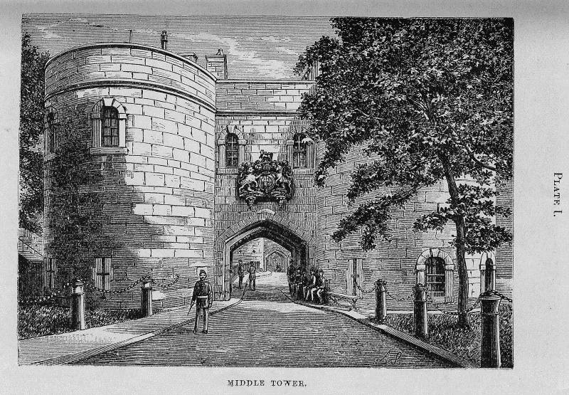 Plate I. Middle Tower.
